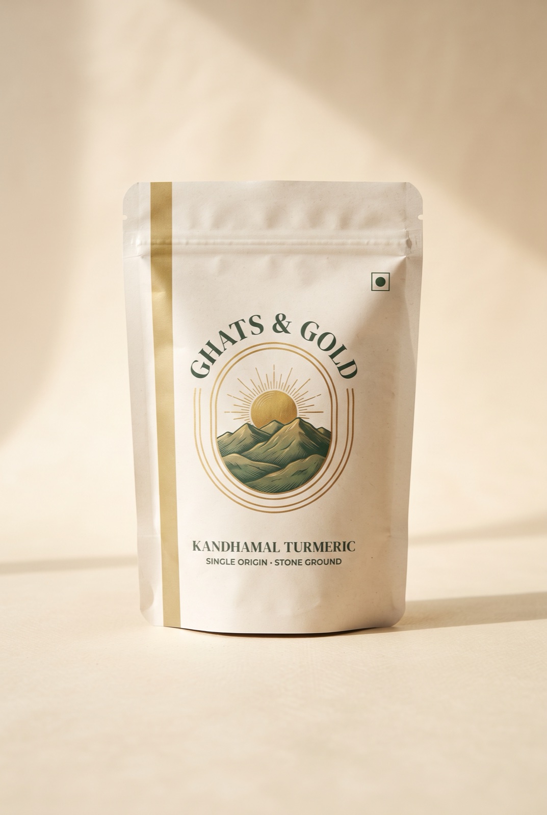 Ghats & Gold pouch